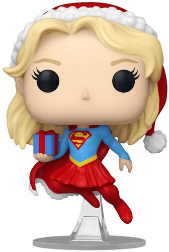 Pop Heroes Dc Comics Holiday - Pop Heroes Dc Comics Holiday 2024 Supergirl - Collectibles