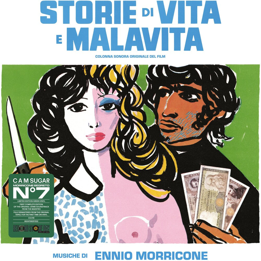 the album cover for Ennio Morricone (Rex) - Storie Di Vita E Malavita (Colonna Sonora Original