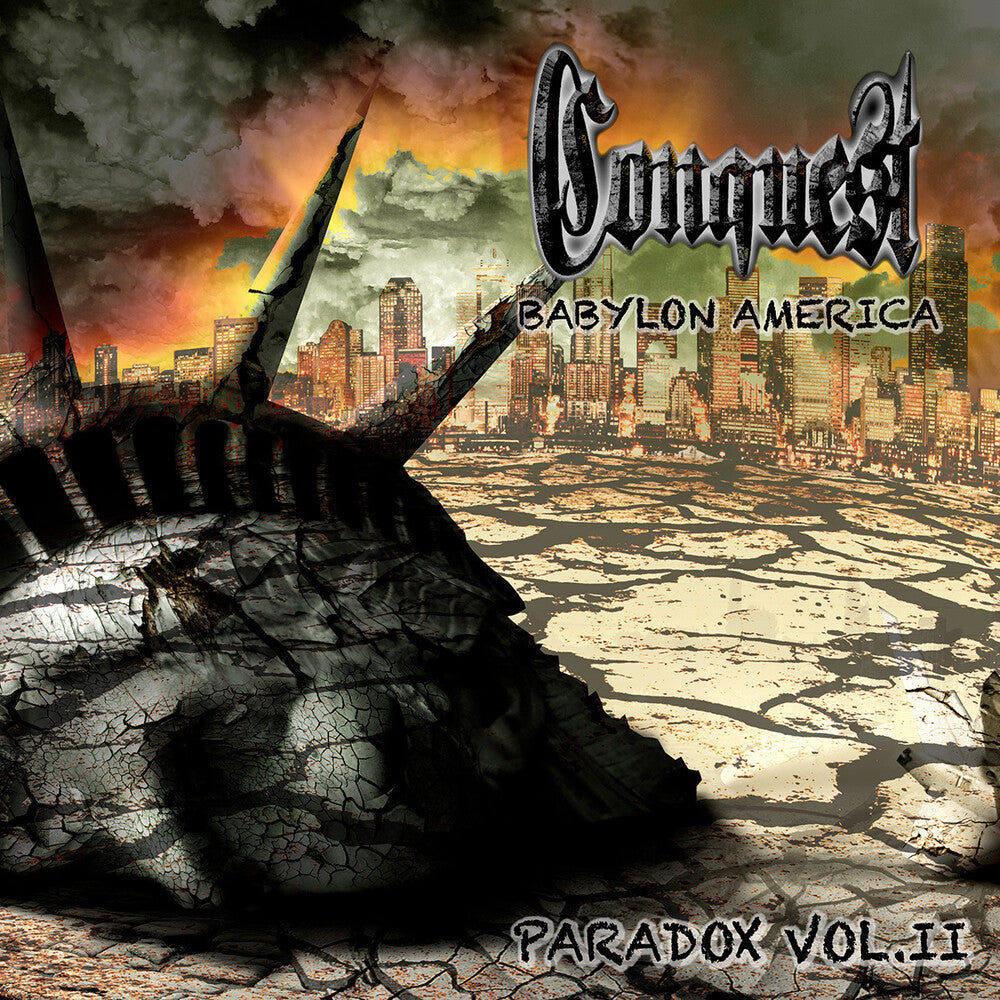 the album cover for Conquest - Paradox Vol. Ii Babylon America