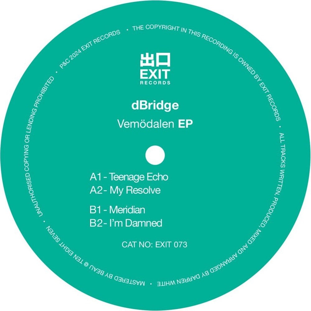 the album cover for dBridge - Vemodalen