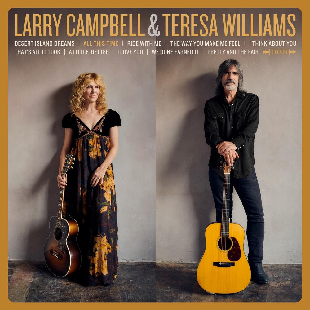 the album cover for Larry Campbell / Williams,Teresa - All This Time
