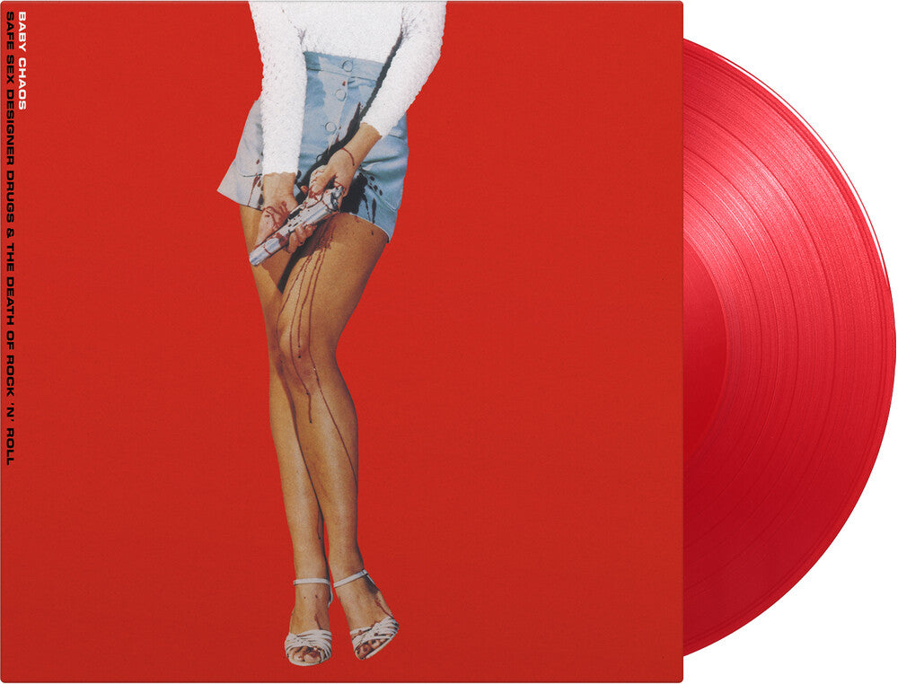 the album cover for Unknown Artist - Safe Sex Designer Drugs & The Death Of Rock N Roll - Limited 180-Gram Red Colored Vinyl
