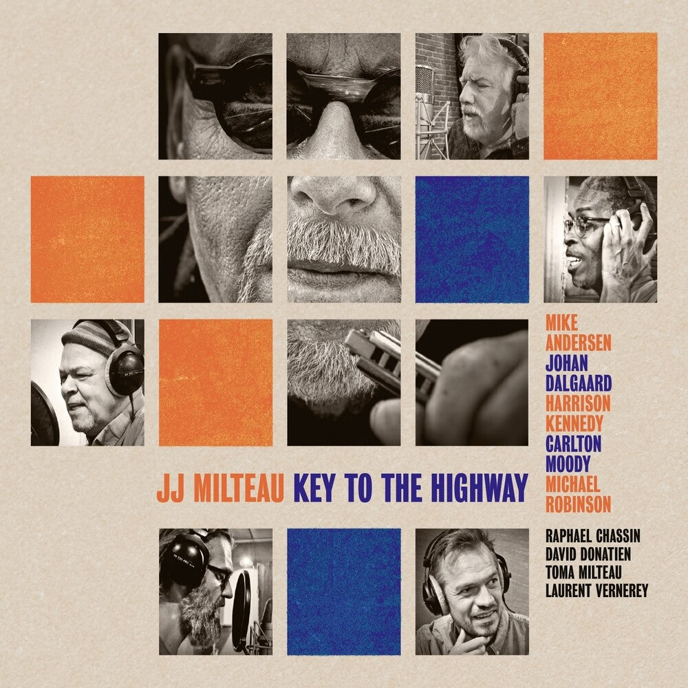 the album cover for Jean Milteau -Jacques - Key To The Highway