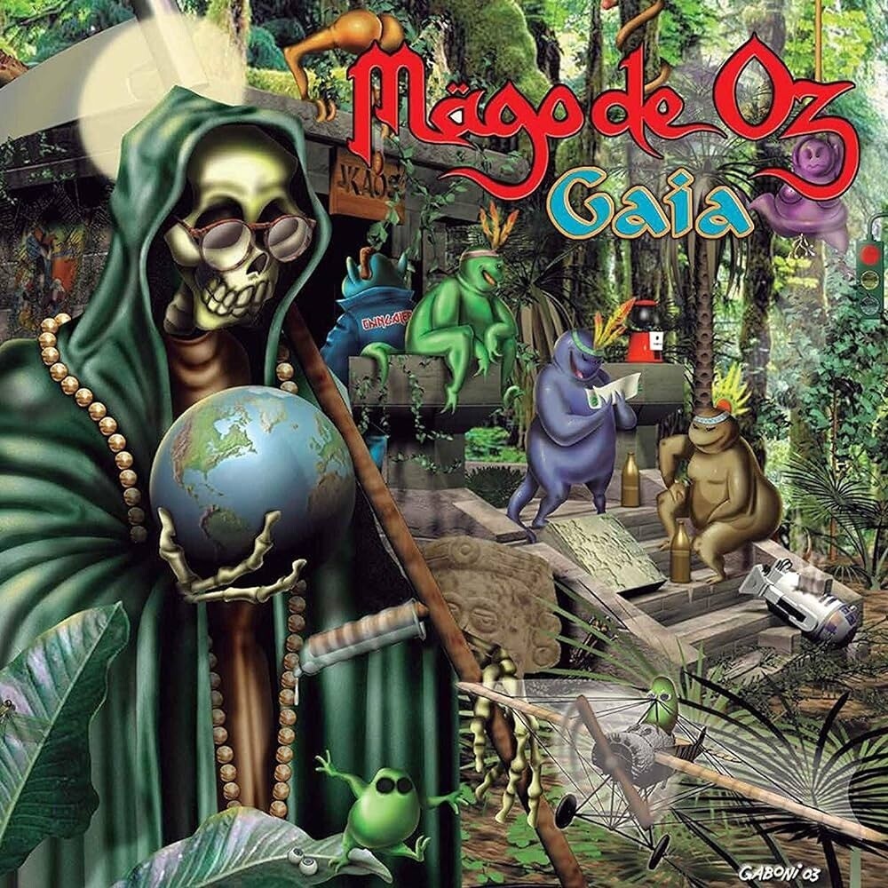 the album cover for Mago De Oz - Gaia I (Spa)