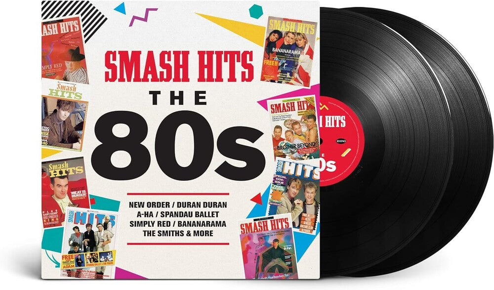 the album cover for Smash Hits The 80s / Various - Smash Hits The 80s / Various (Uk)