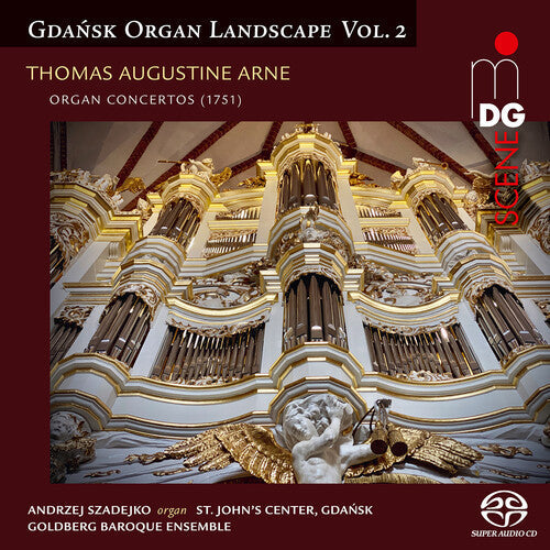 Arne / Szadejko / Goldberg Baroque Ensemble - Organ Concertos - Super Audio CD