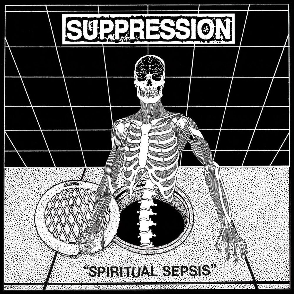 the album cover for Suppression - Piritual Sepsis
