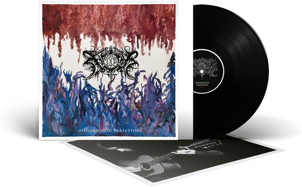 the album cover for Xasthur - Disharmonic Variations (Ofgv)