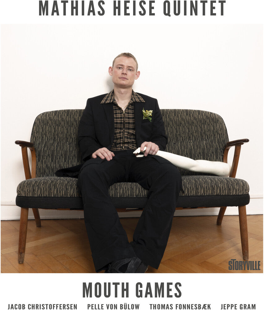 the album cover for Mathias Heise Quintet - Mouth Games