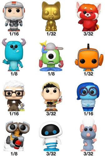Bitty Pop Singles Pixar - Funko Bitty Pop Singles Pixar - Collectibles