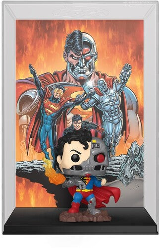 Pop Comic Cover Dc - Funko Pop Comic Cover Dc Cyborg Superman - Collectibles