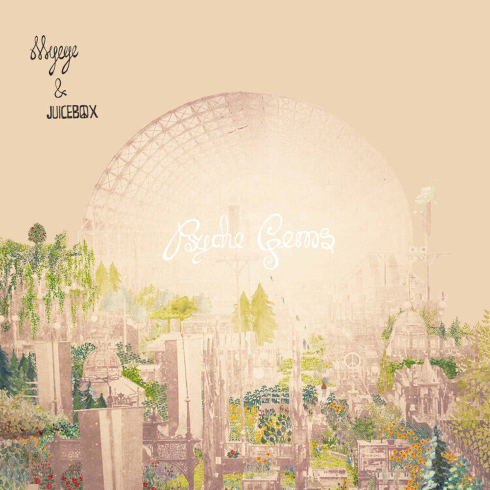 the album cover for Myeye & Juicebox - Psyche Gems