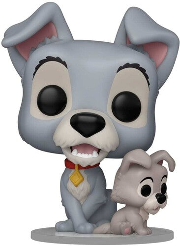 Pop Disney Lady & The Tramp - Pop Lady & The Tramp Tramp With Puppy 70th Anniv - Collectibles