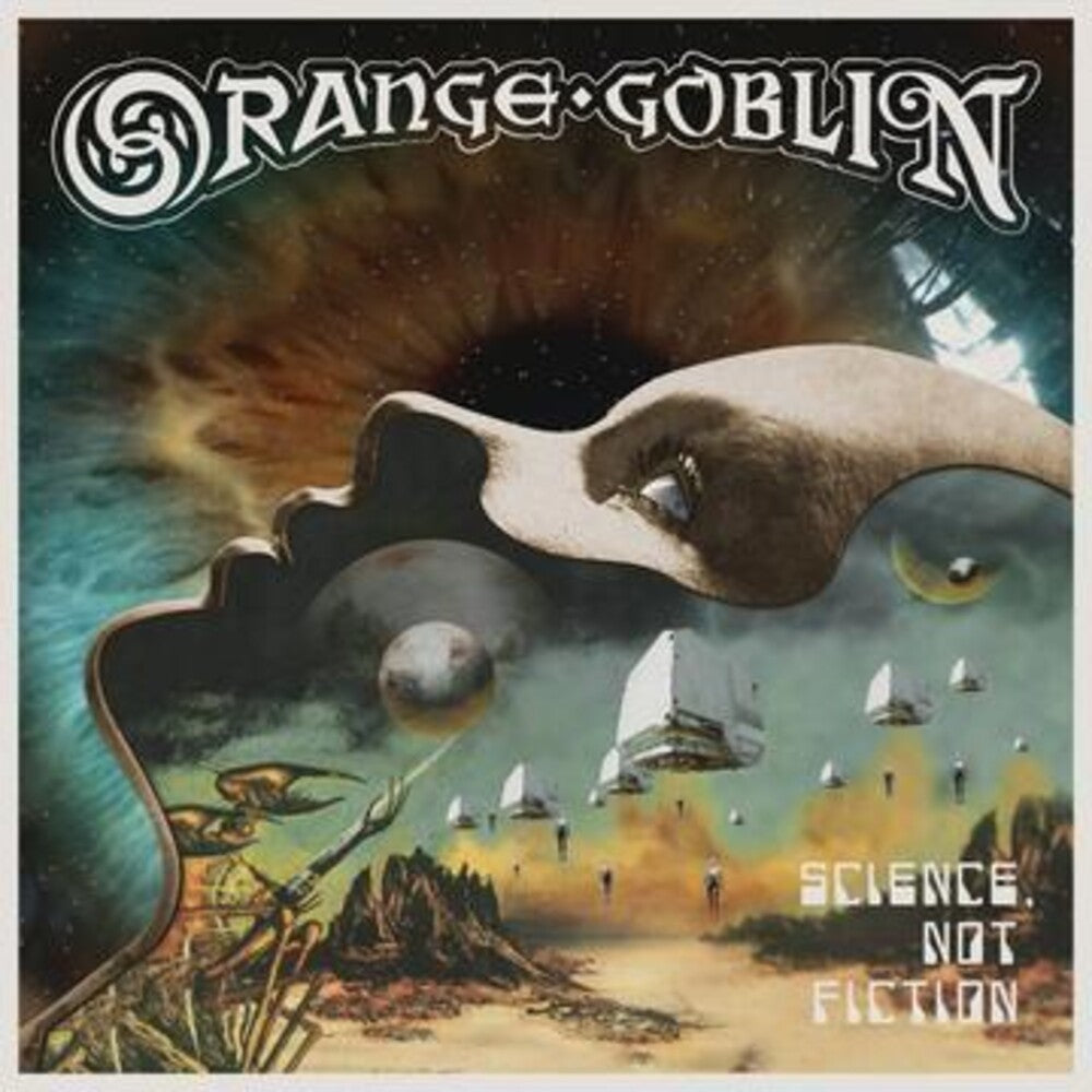 the album cover for Orange Goblin - Science Not Fiction