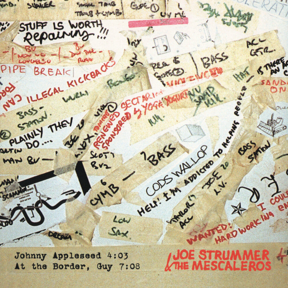 the album cover for Joe Strummer & The Mescaleros - Johnny Appleseed