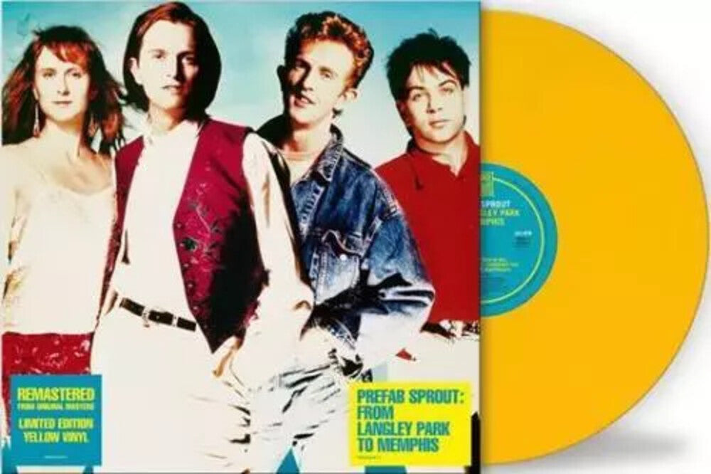 the album cover for Prefab Sprout - From Langley Park To Memphis - Limited Edition