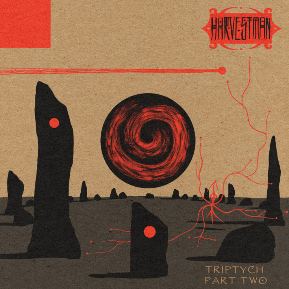 the album cover for Harvestman - Triptych 2