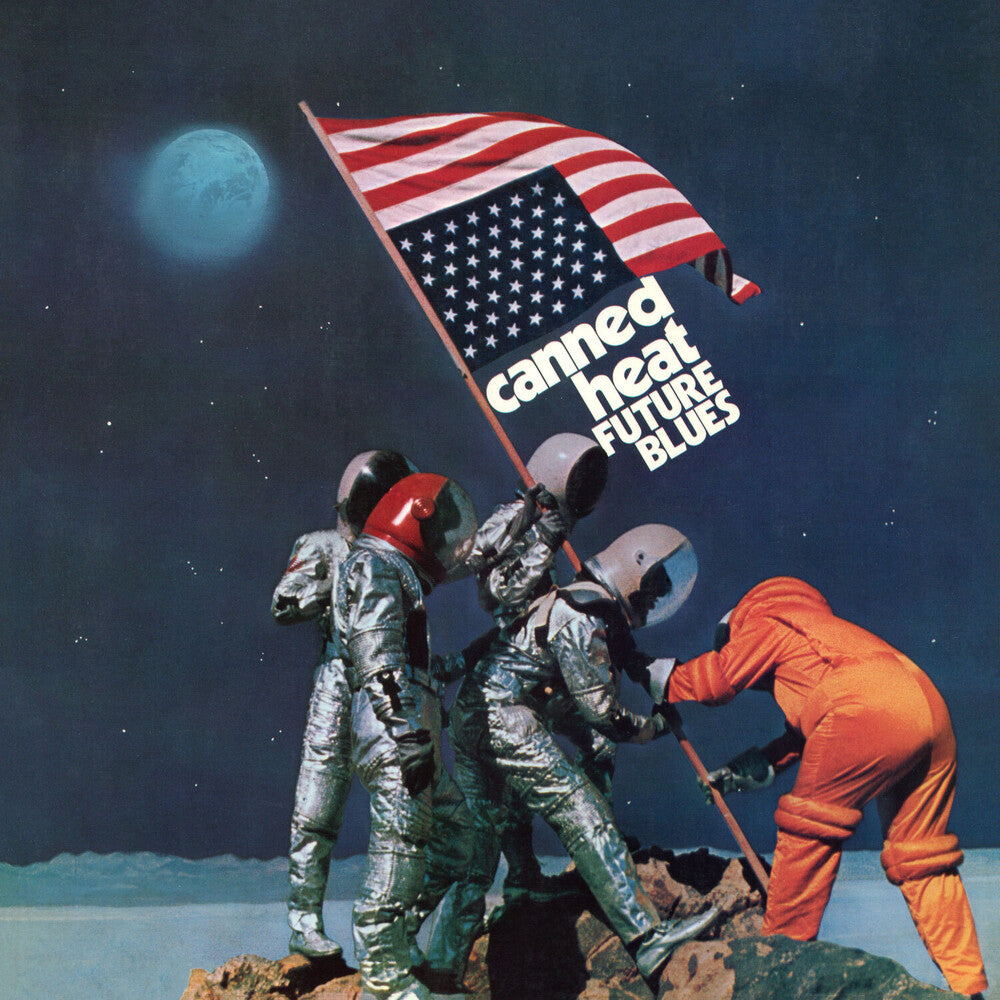 the album cover for Canned Heat - Future Blues
