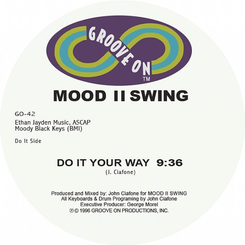 the album cover for Mood II Swing - Do It Your Way