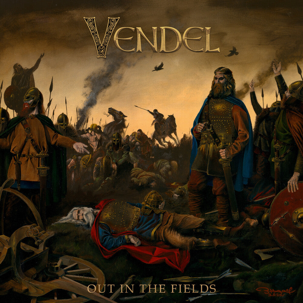 the album cover for Vendel - Out In The Fields