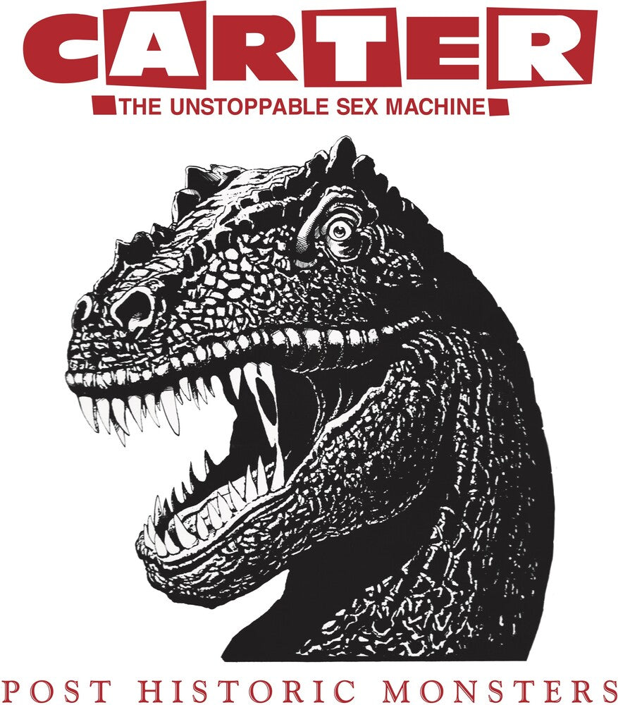 the album cover for Carter The Unstoppable Sex Machine - Post Historic Monsters - 2024 Remaster (Box)