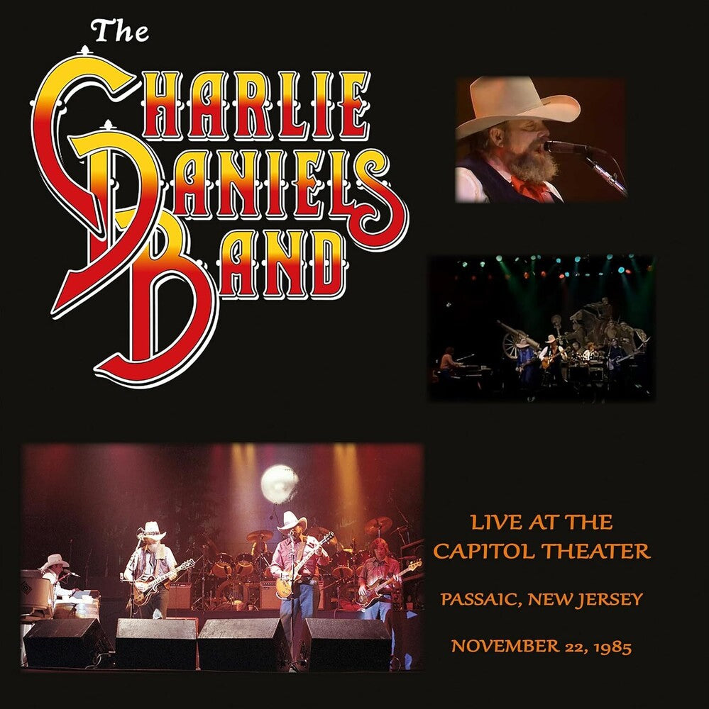 the album cover for Charlie Daniels Band - Live At The Capitol Theater November 22 1985 (Red)