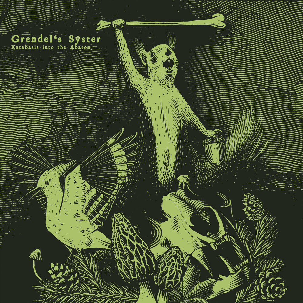 the album cover for Grendel's Syster - Katabasis Into The Abaton