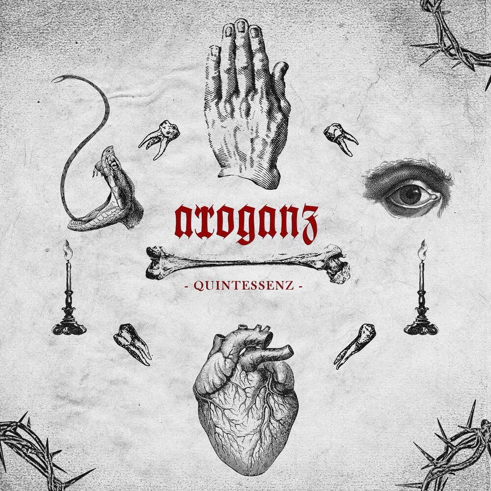 the album cover for Arroganz - Quintessenz