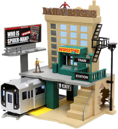 Nano Spiderman Nyc Deluxe Scene W/2 Fig - Nano Spiderman Nyc Deluxe Scene W/2 Fig - Collectibles