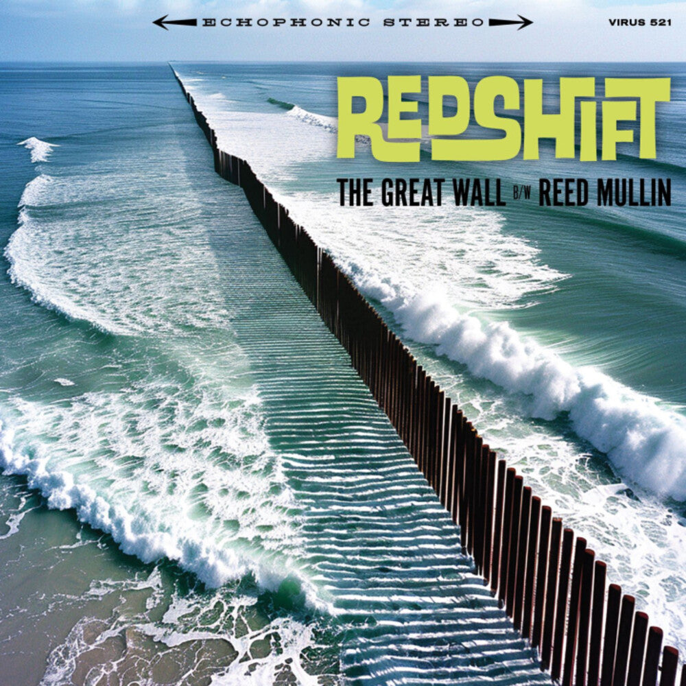the album cover for Redshift - Great Wall / Reed Mullin