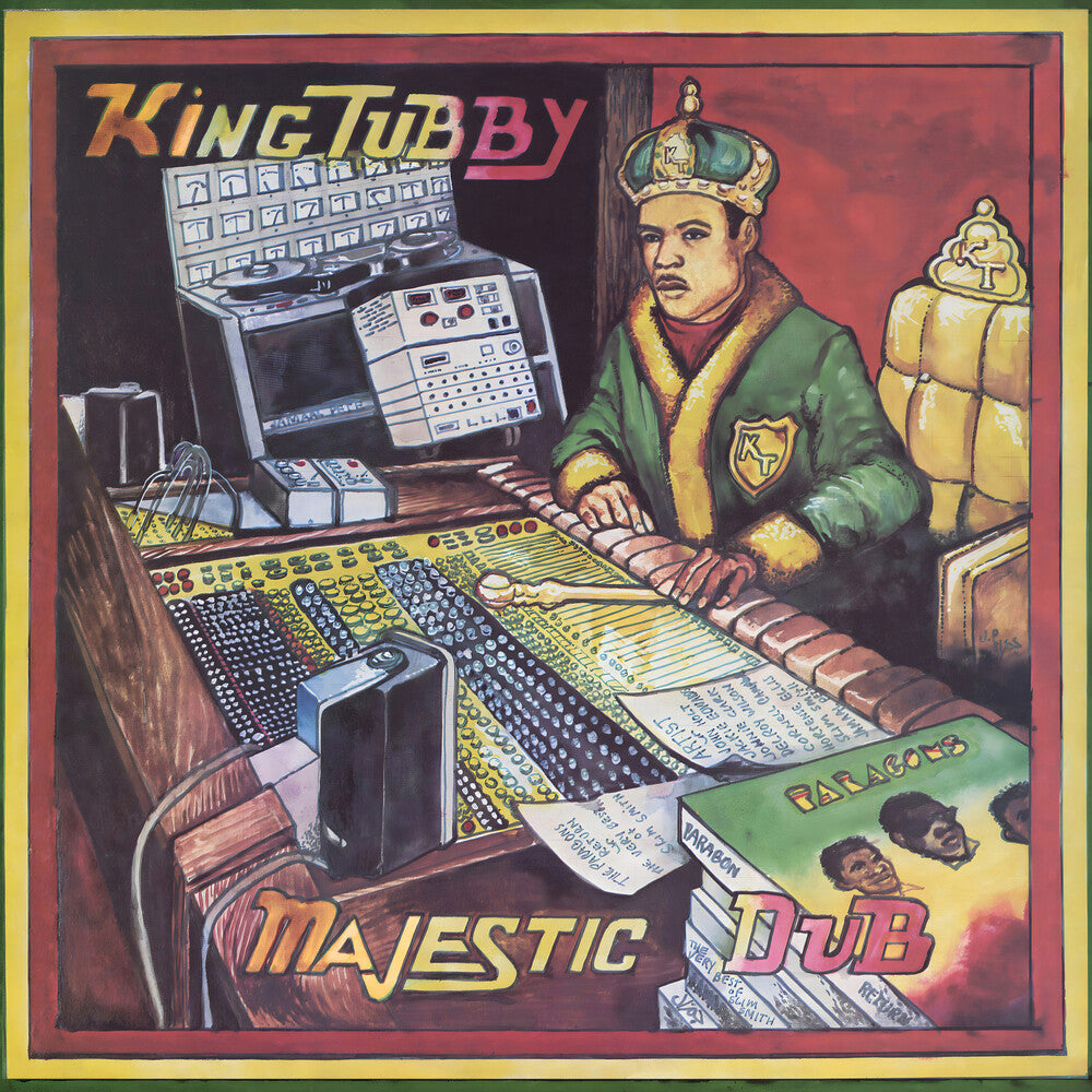 the album cover for King Tubby - Majestic Dub