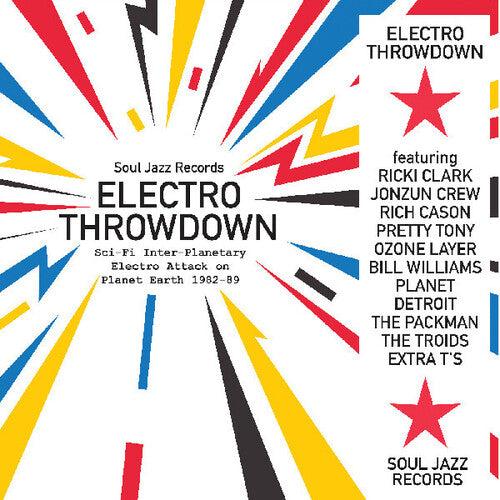 Soul Jazz Records Presents - Electro Throwdown Sci-fi Inter-planetary Electro - Music CD