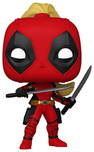 Pop Marvel Deadpool - Pop Marvel Deadpool 3 S2 W2 Ladypool - Collectibles