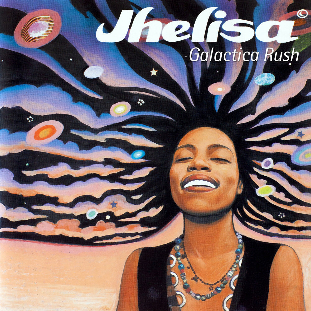 the album cover for Jhelisa - Galactic Rush (Blk)