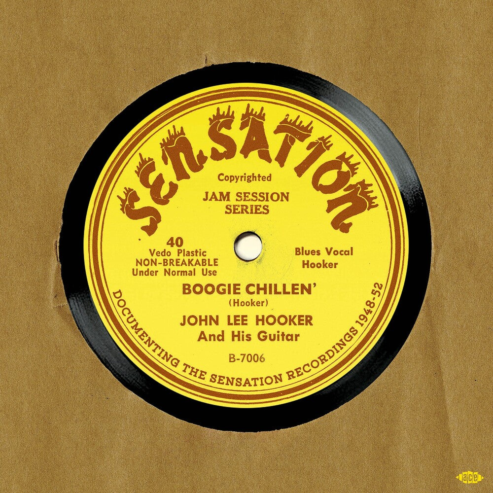 the album cover for John Hooker Lee - Sensation: Documenting The Sensation Recordings