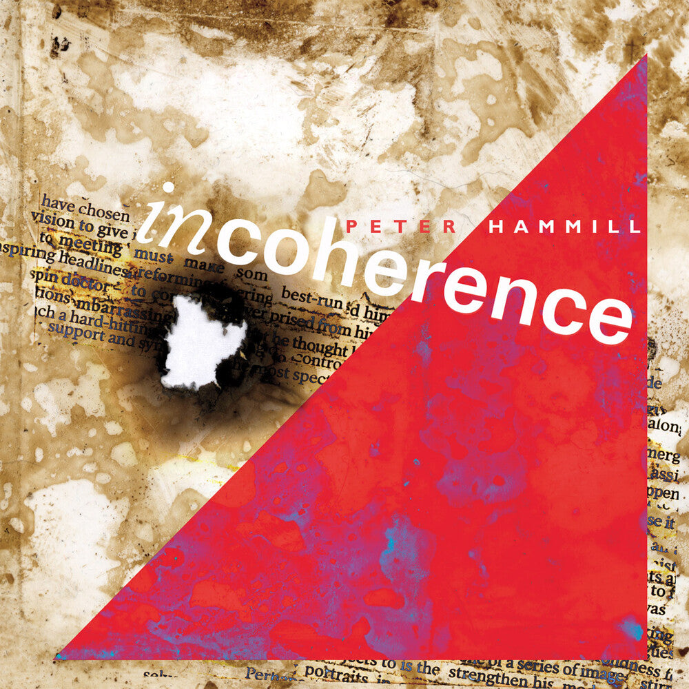 the album cover for Peter Hammill - Incoherence (Uk)