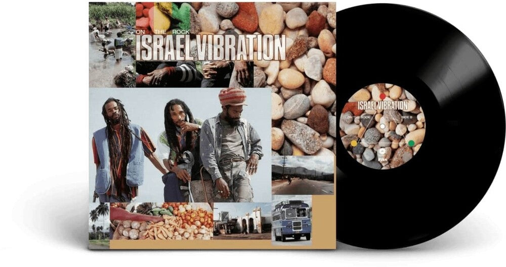 the album cover for Israel Vibration - On The Rock