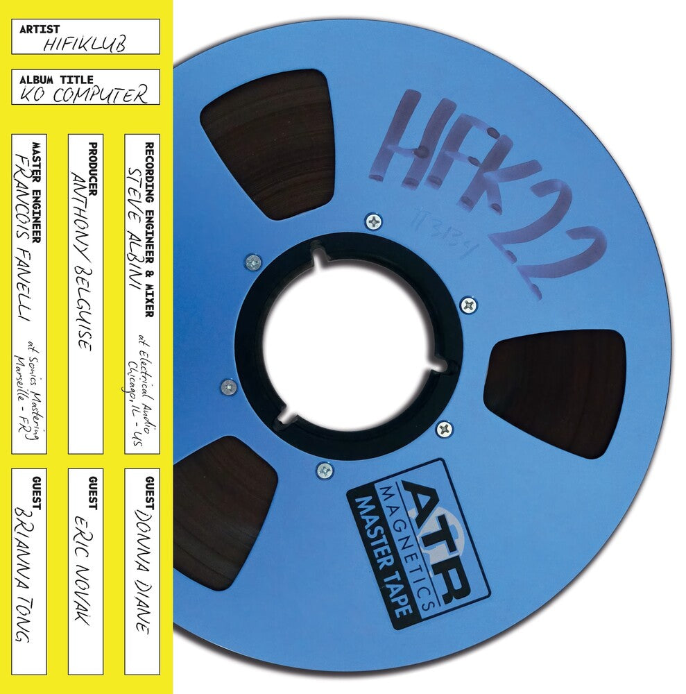 the album cover for Hifiklub - Ko Computer