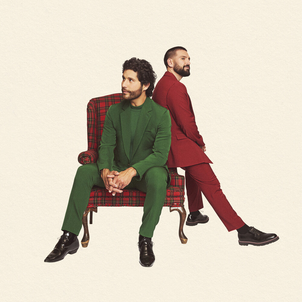 the album cover for Dan & Shay - It's Officially Christmas: The Double Album