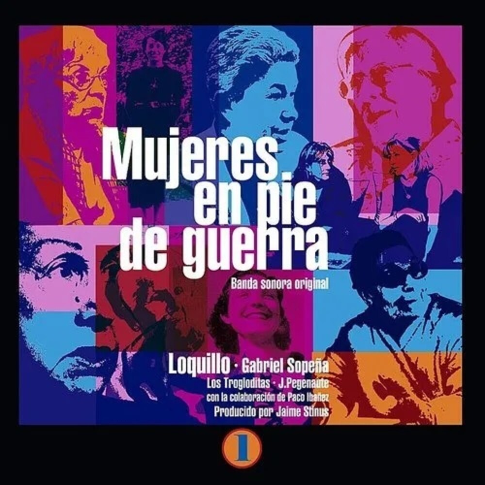 the album cover for Loquillo - Mujeres En Pie De Guerra