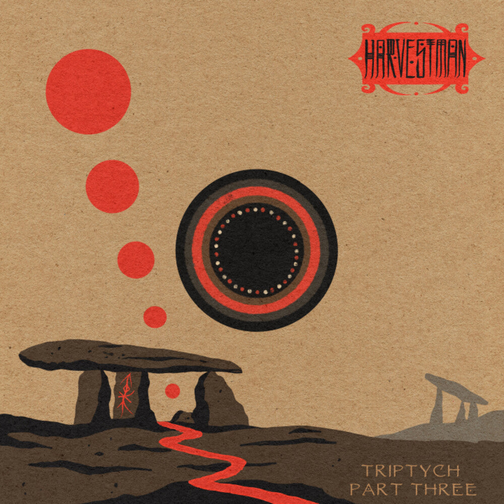 the album cover for Harvestman - Triptych: Part Three