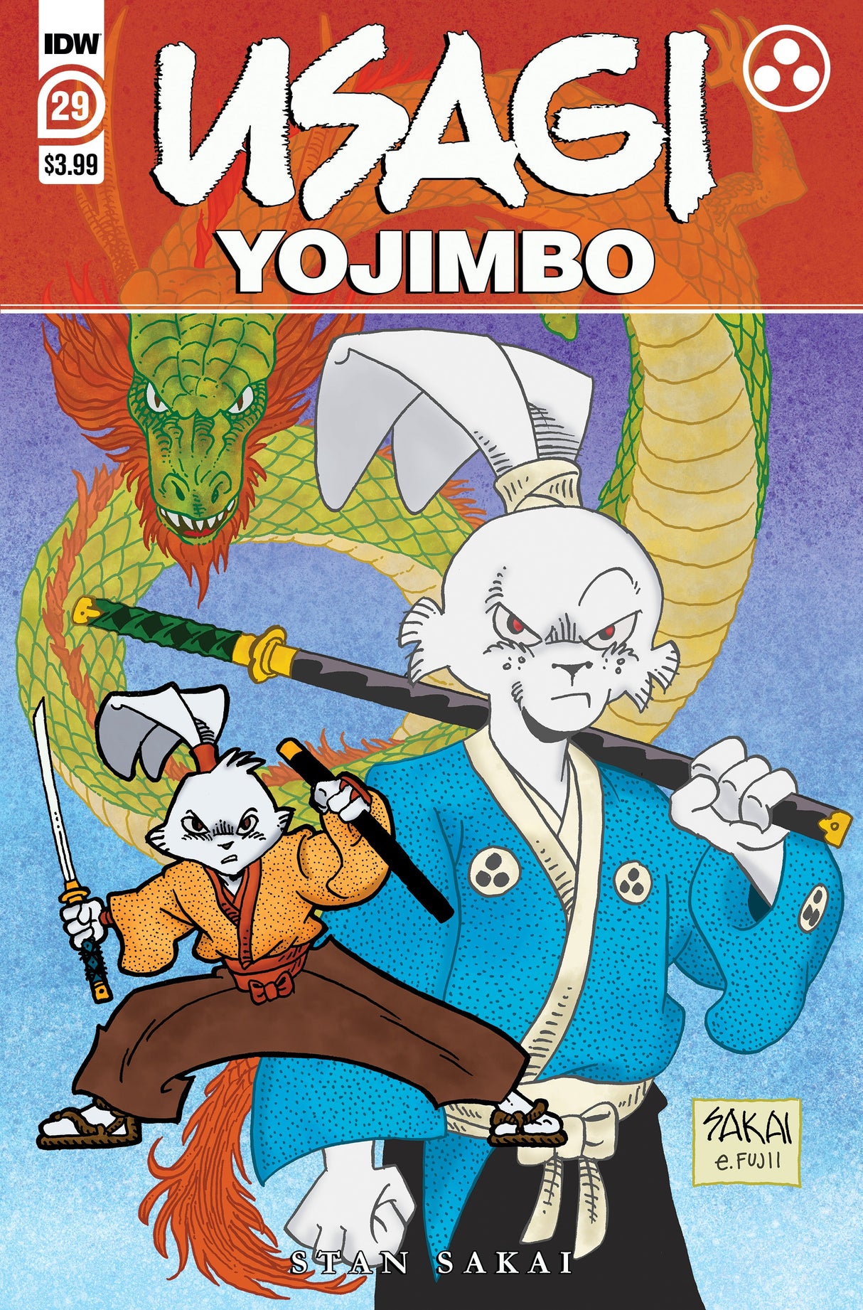 Usagi Yojimbo #29 A Stan Sakai (07/20/2022) Idw