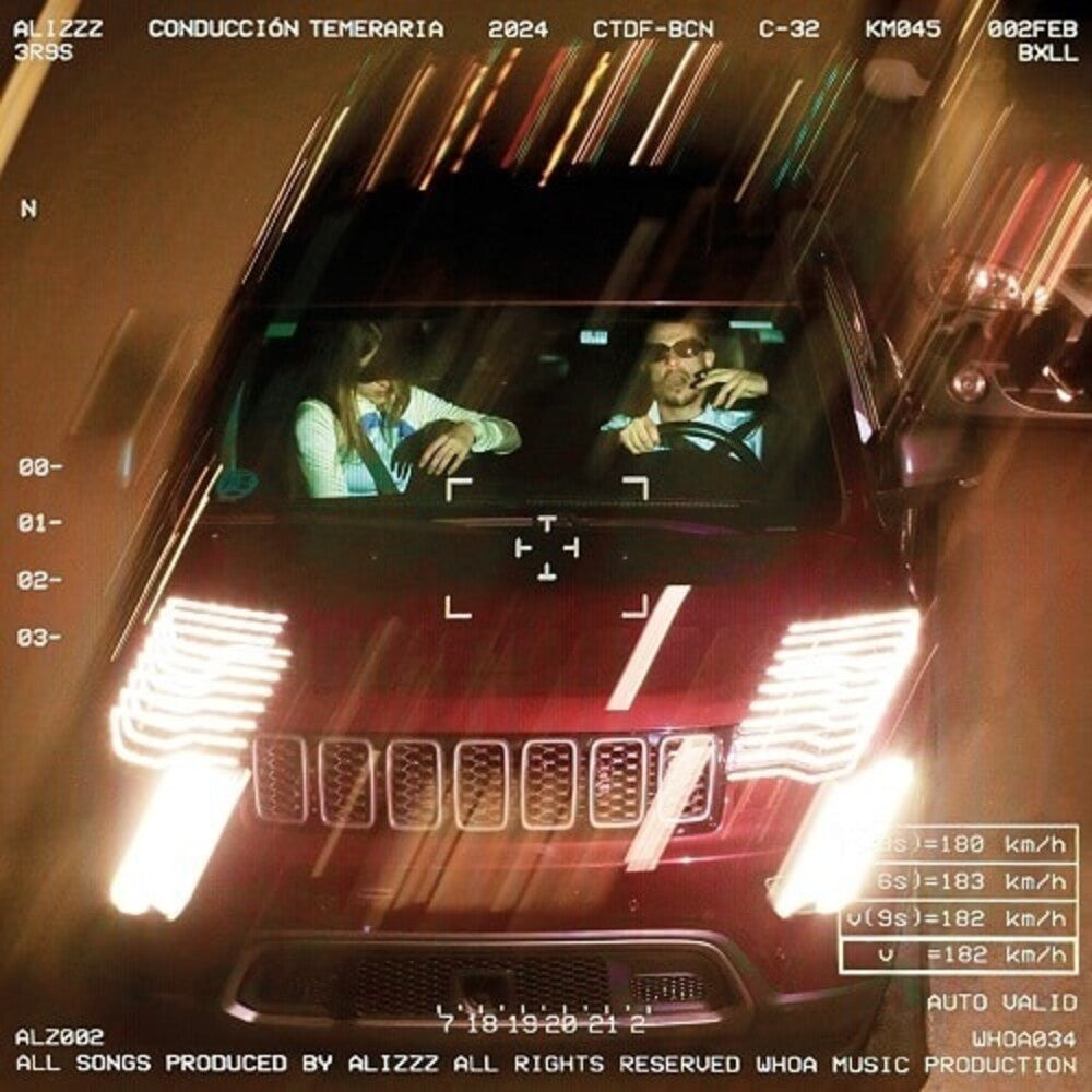 the album cover for Alizzz - Conduccion Temeraria (Spa)