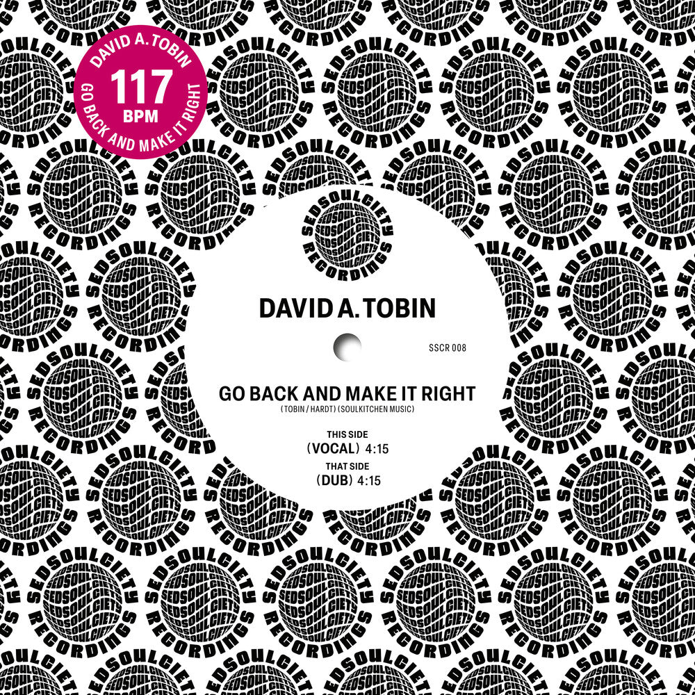 the album cover for David Tobin A. - Go Back And Make It Right