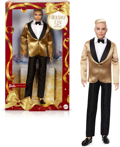 Barbie Collector - Barbie Holiday Ken Doll 2025 Blonde - Collectibles
