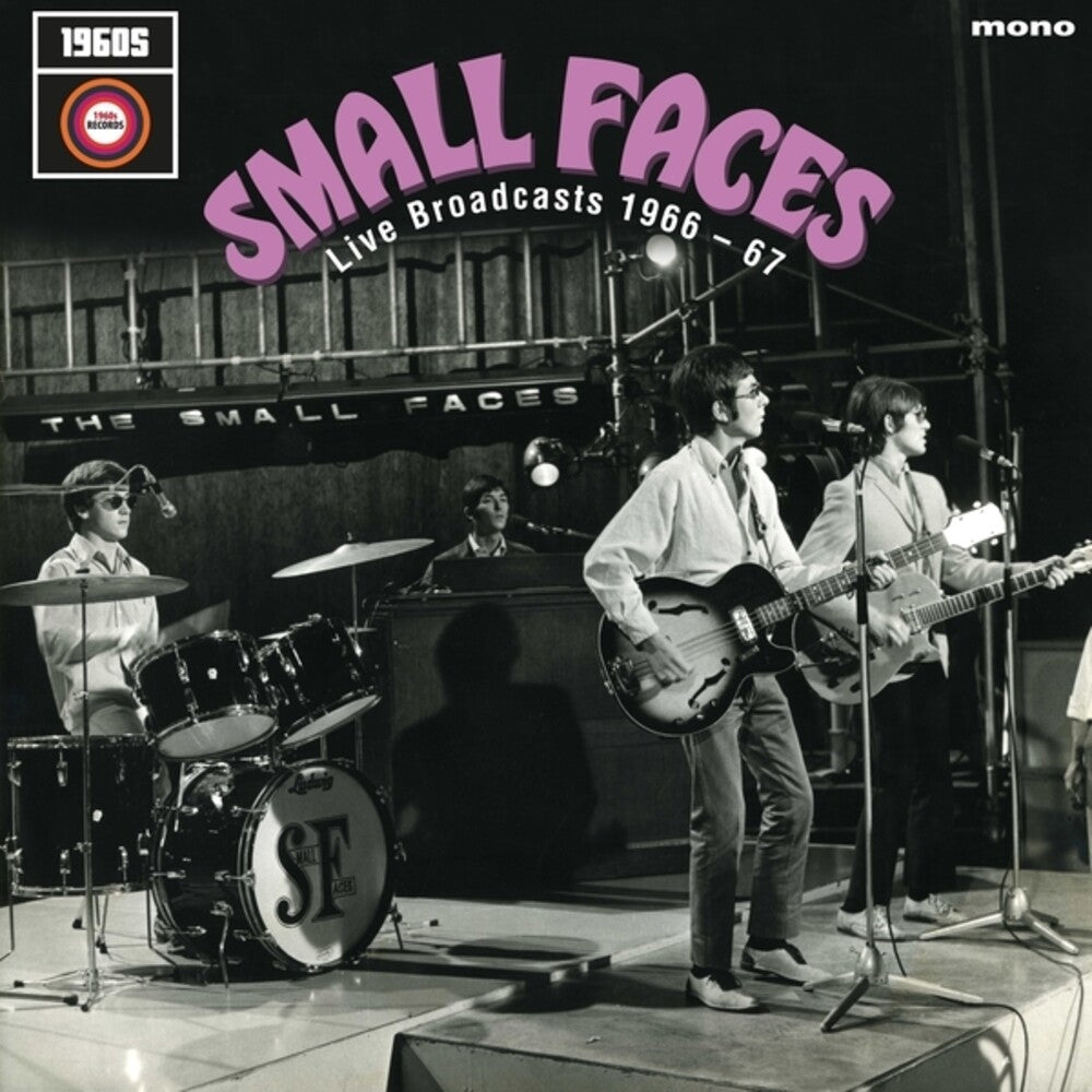 the album cover for Small Faces - Live Broadcasts 1966-67