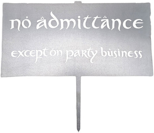 Other - Lord Of The Rings Trilogy No Admittance Metalbird - Collectibles