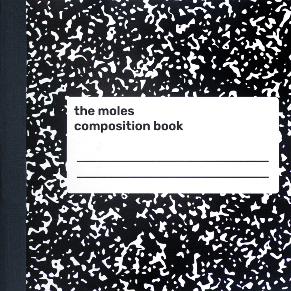 the album cover for Moles - Composition Book