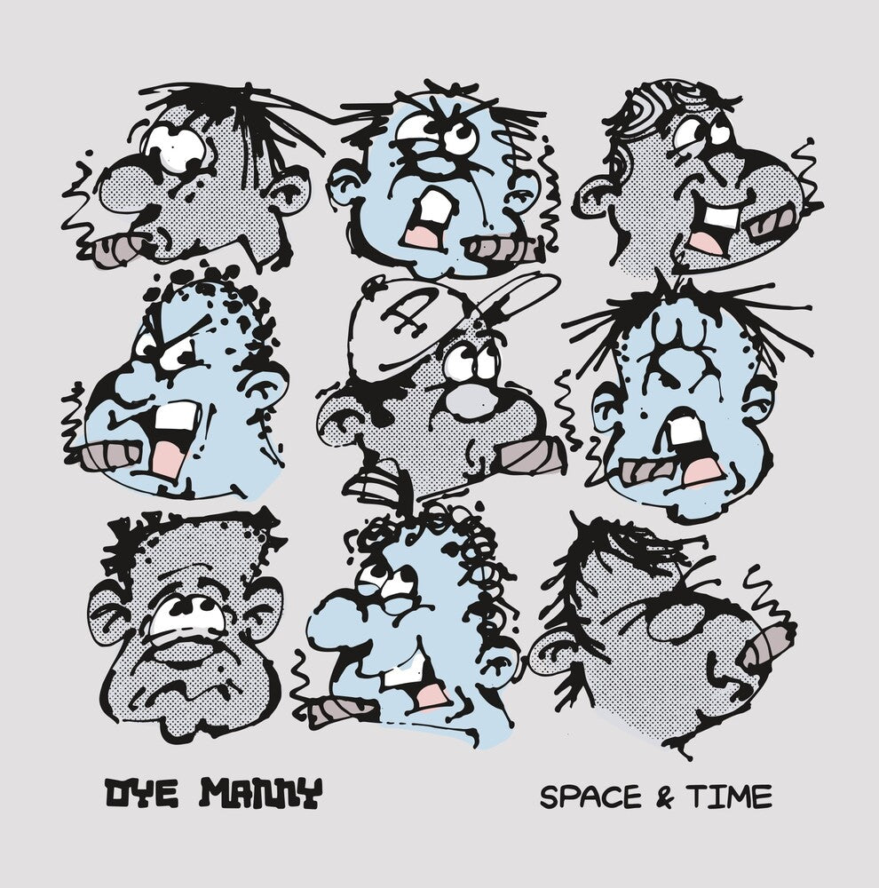 the album cover for Oye Manny - Space & Time