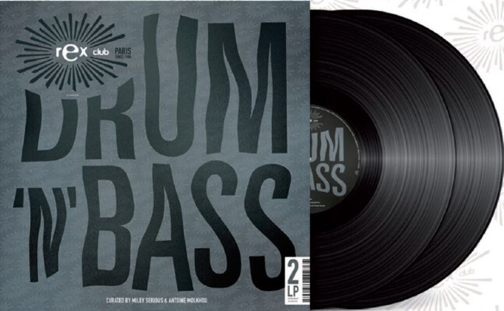 the album cover for Rex Club Drum N Bass / Various (Fra) - Rex Club Drum N Bass / Various (Fra)